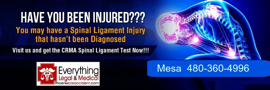 Spinal Ligament Injury is the No 1 cause pain and disability in the U.S.